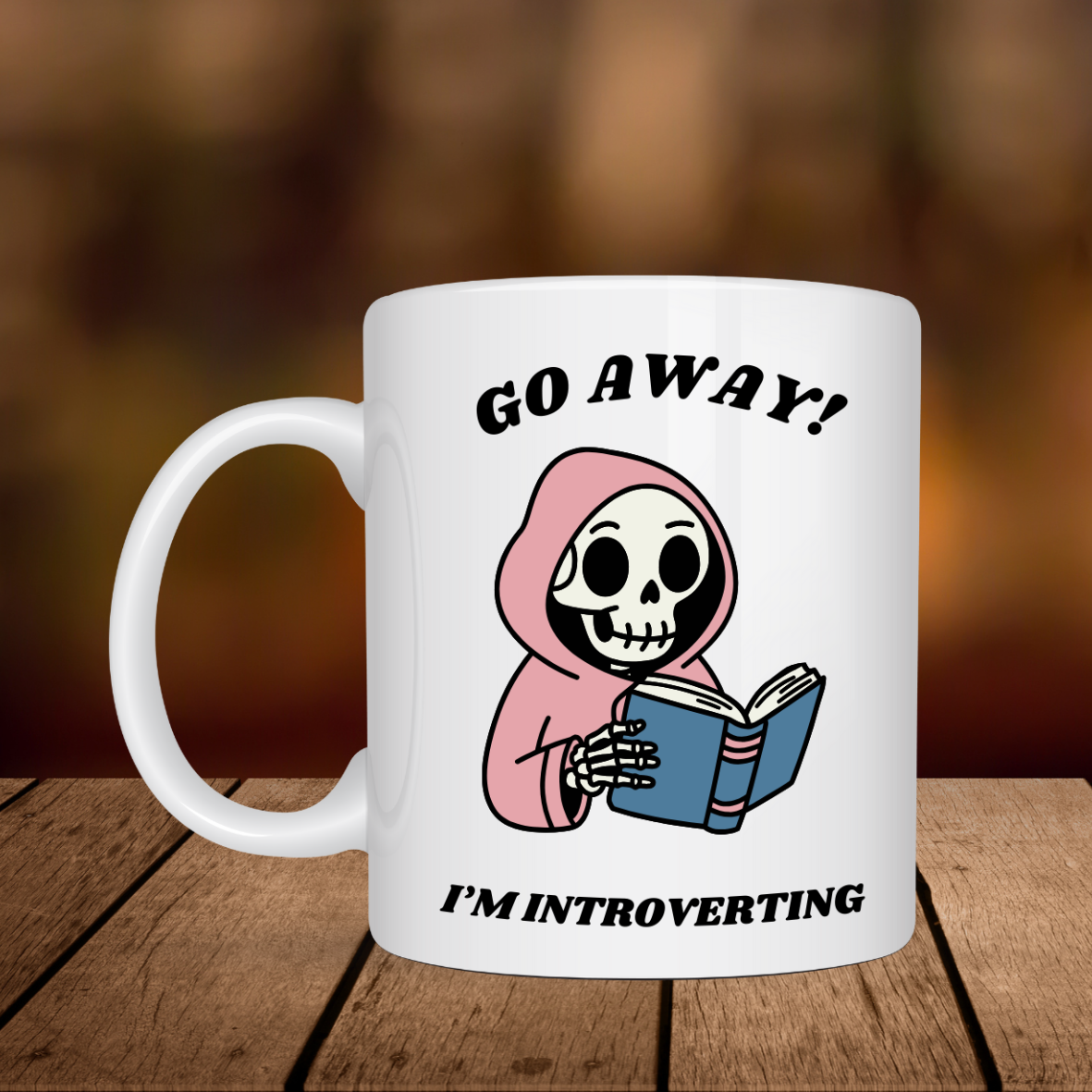 hrnek pro introverty go away im itroverting